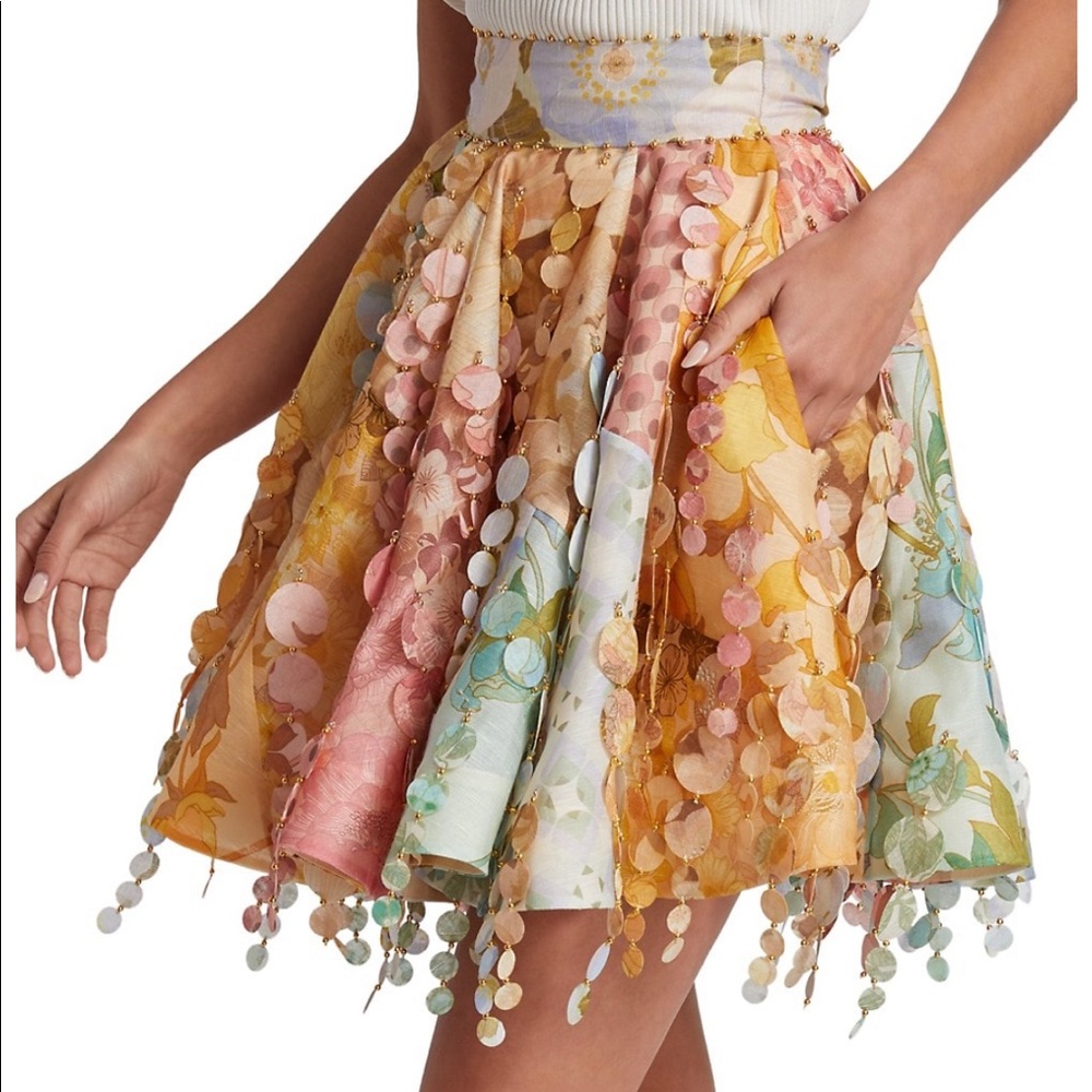 Sold on Tradesy! Zimmermann Tempo Patch Mini Skirt - Picture 8 of 16